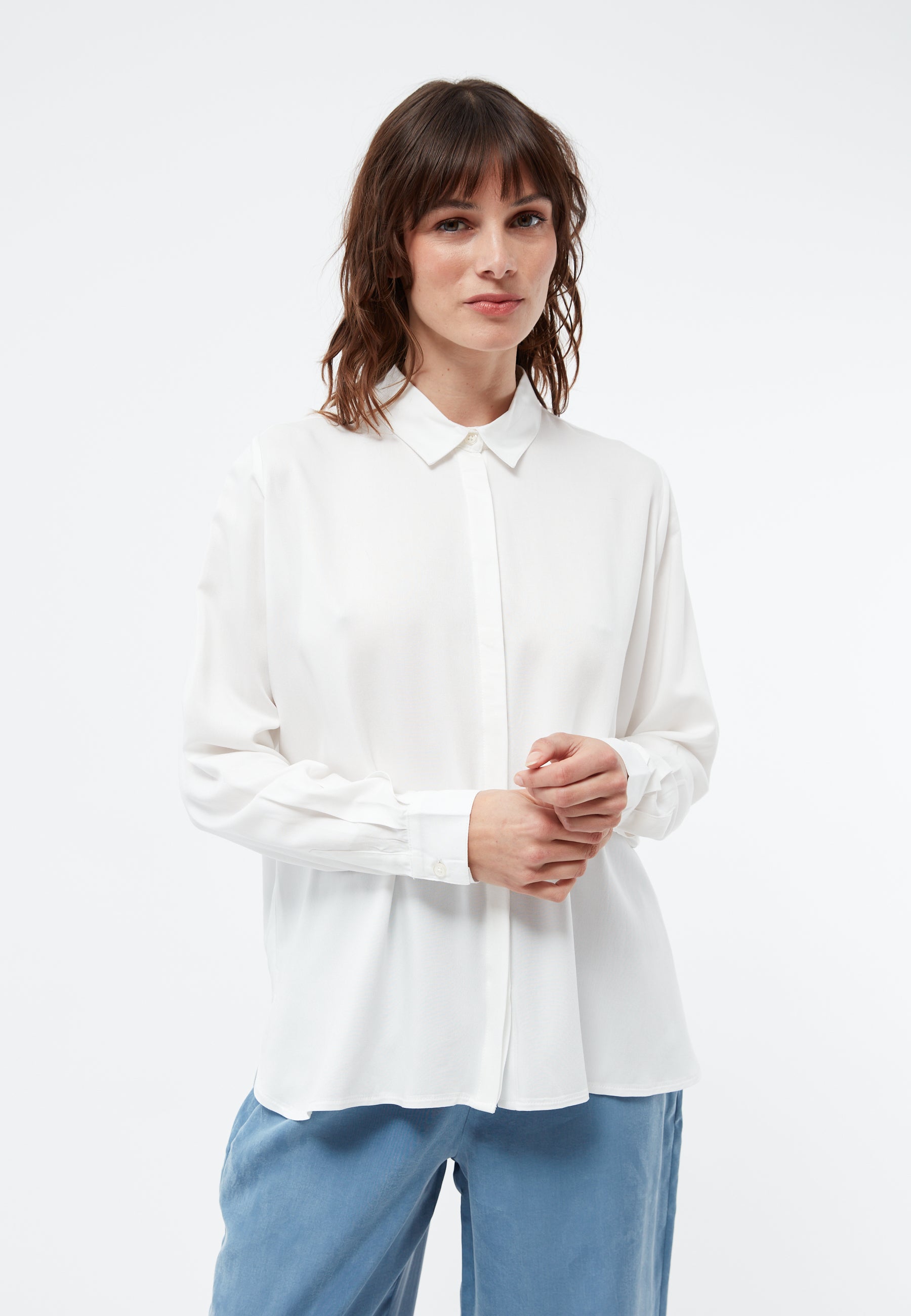 BLUSE GBIVA | WHITE