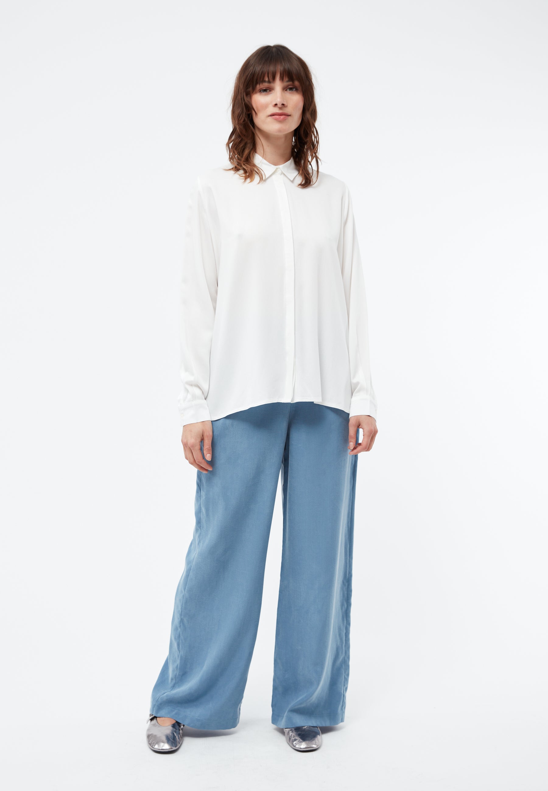 BLUSE GBIVA | WHITE