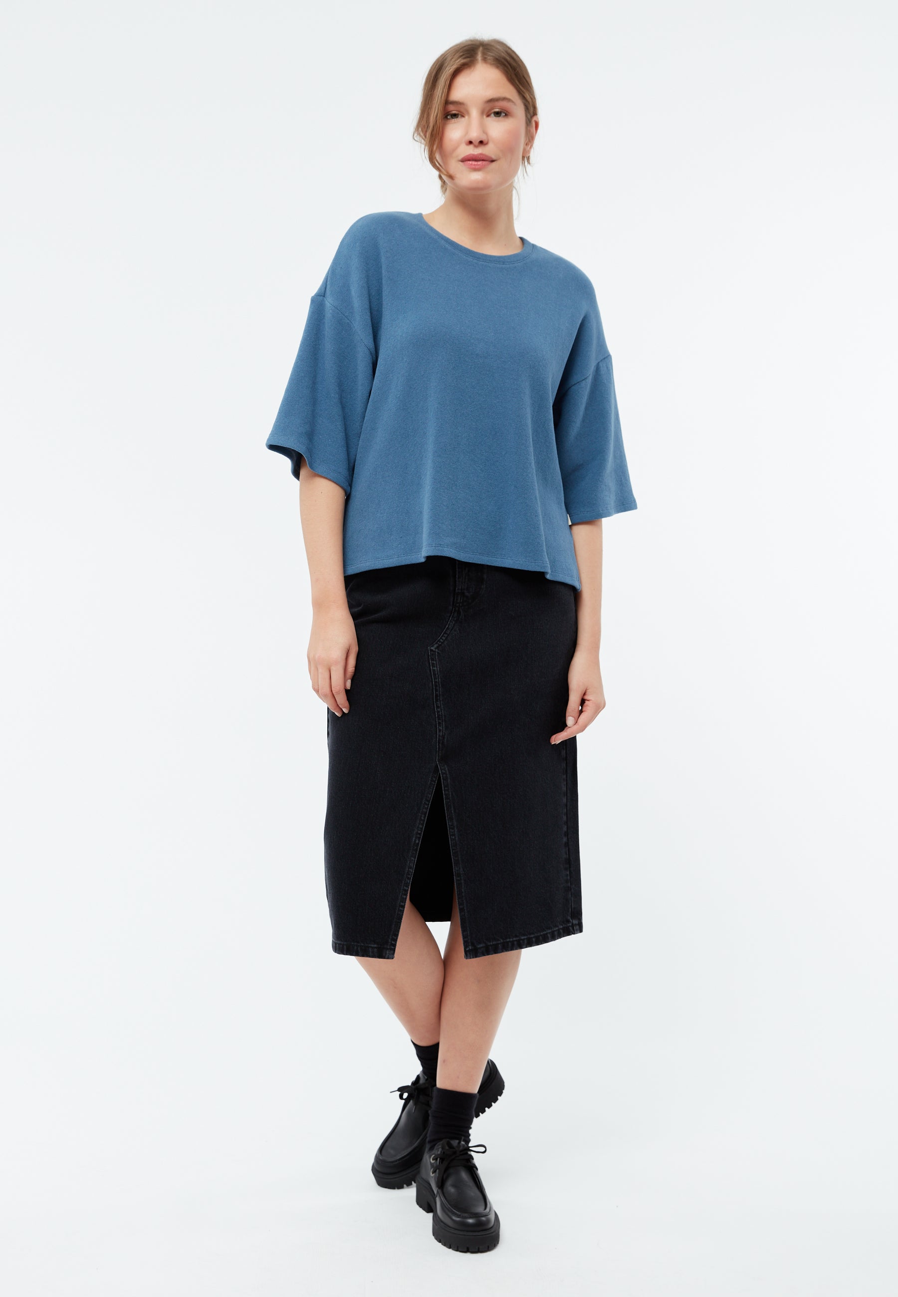 SWEATER GBSELMA | DISTANT BLUE
