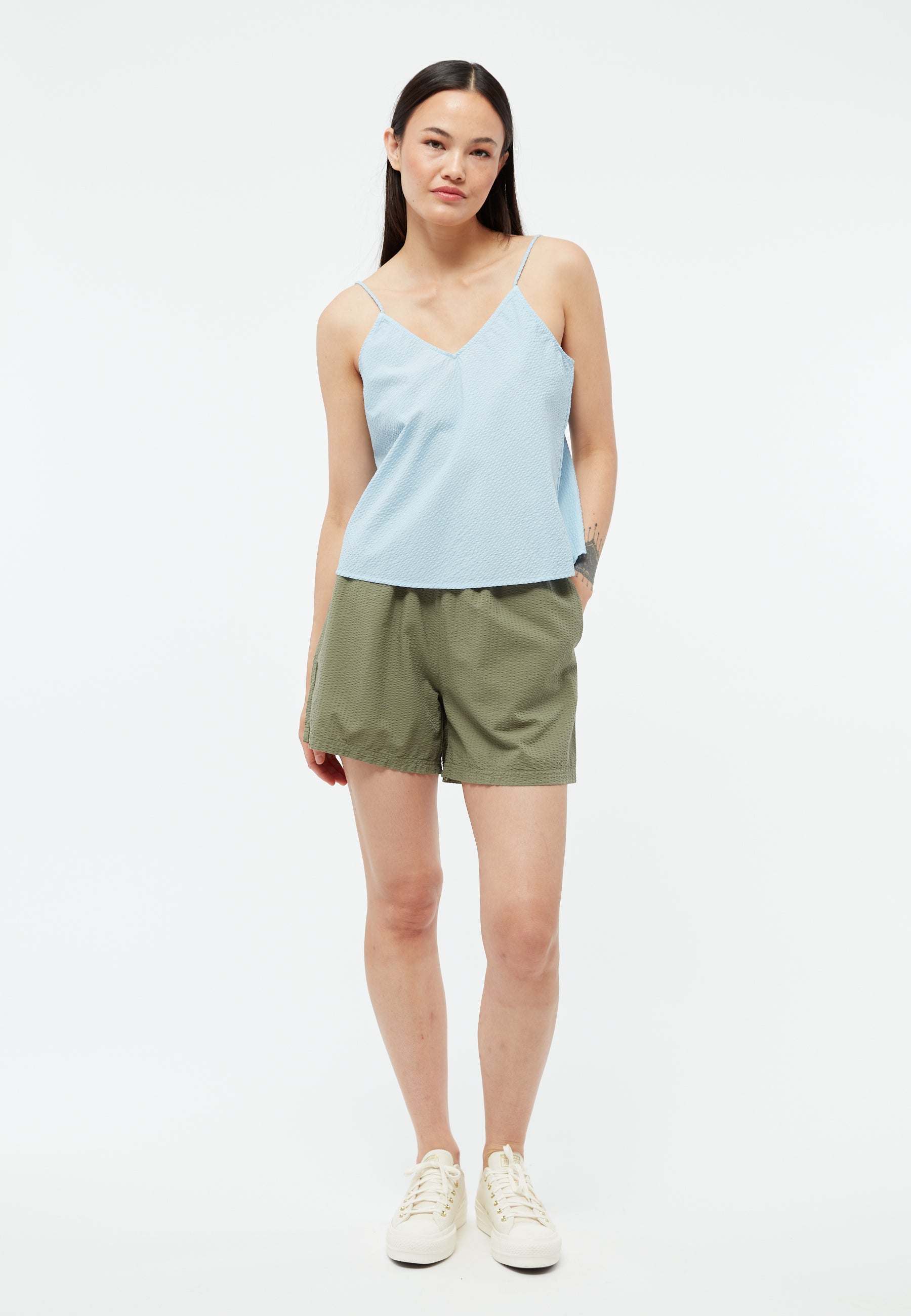 GBCLEMENTINE SHORTS | FADED OLIVE