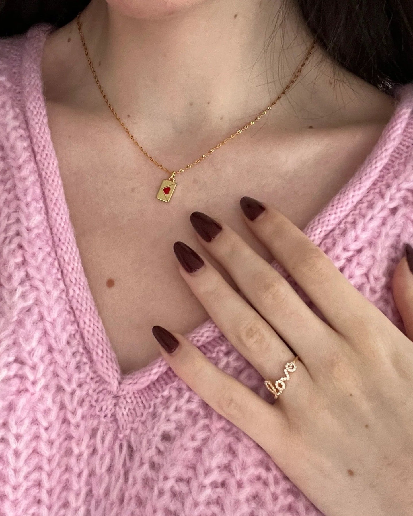 HALSKETTE LOVELETTER | GOLD