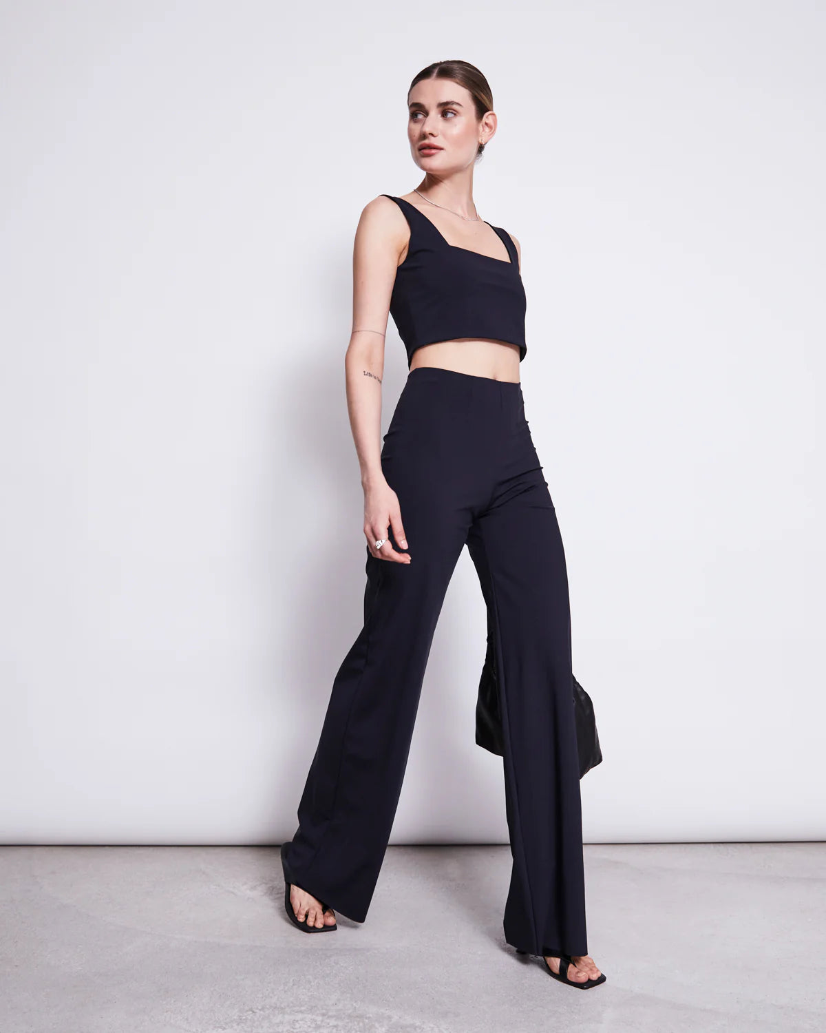 WIDE PANTS MARLENE | BLACK