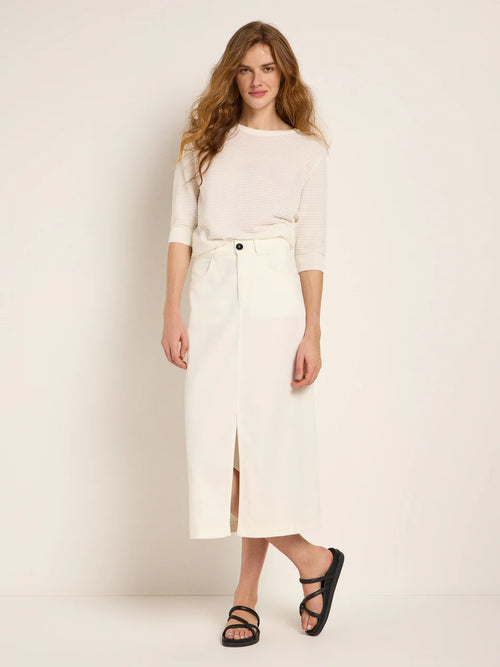 ROCK MIT SCHLITZ | WHITE