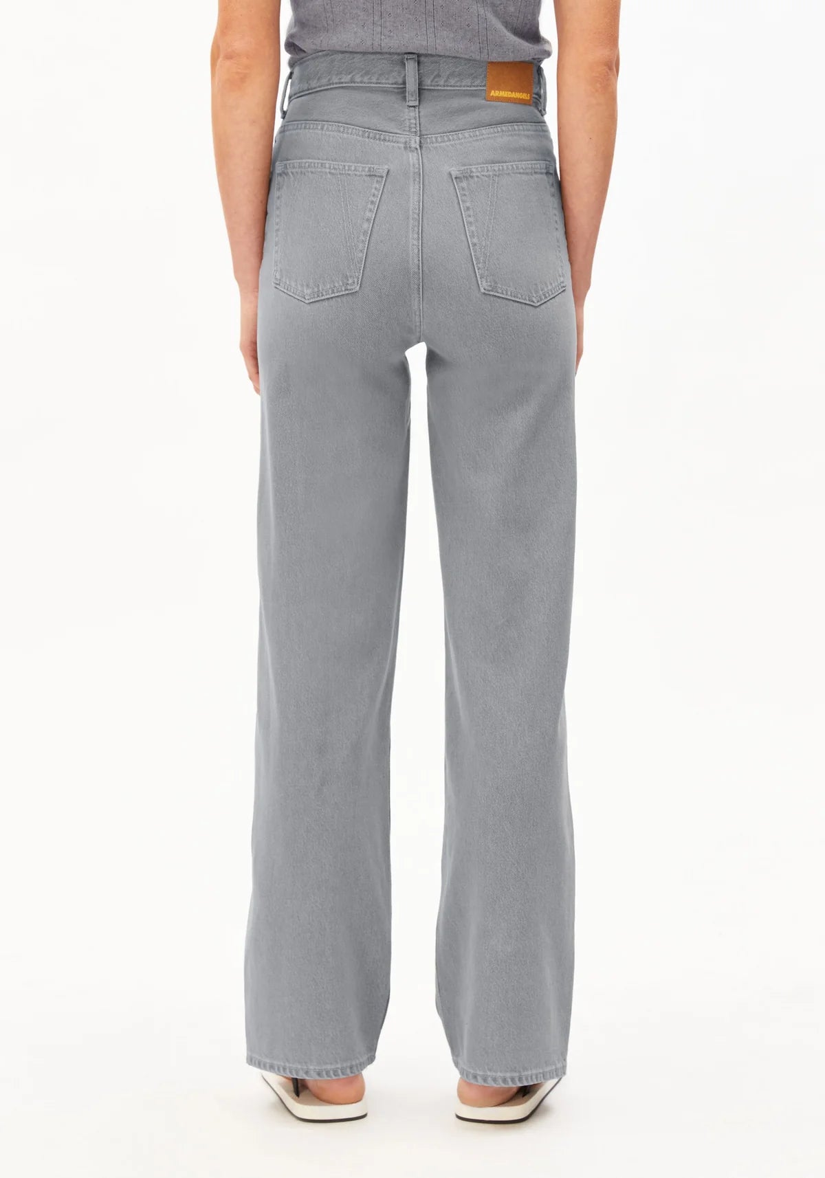 ENIJAA HIGH WAIST WIDE JEANS | LOA