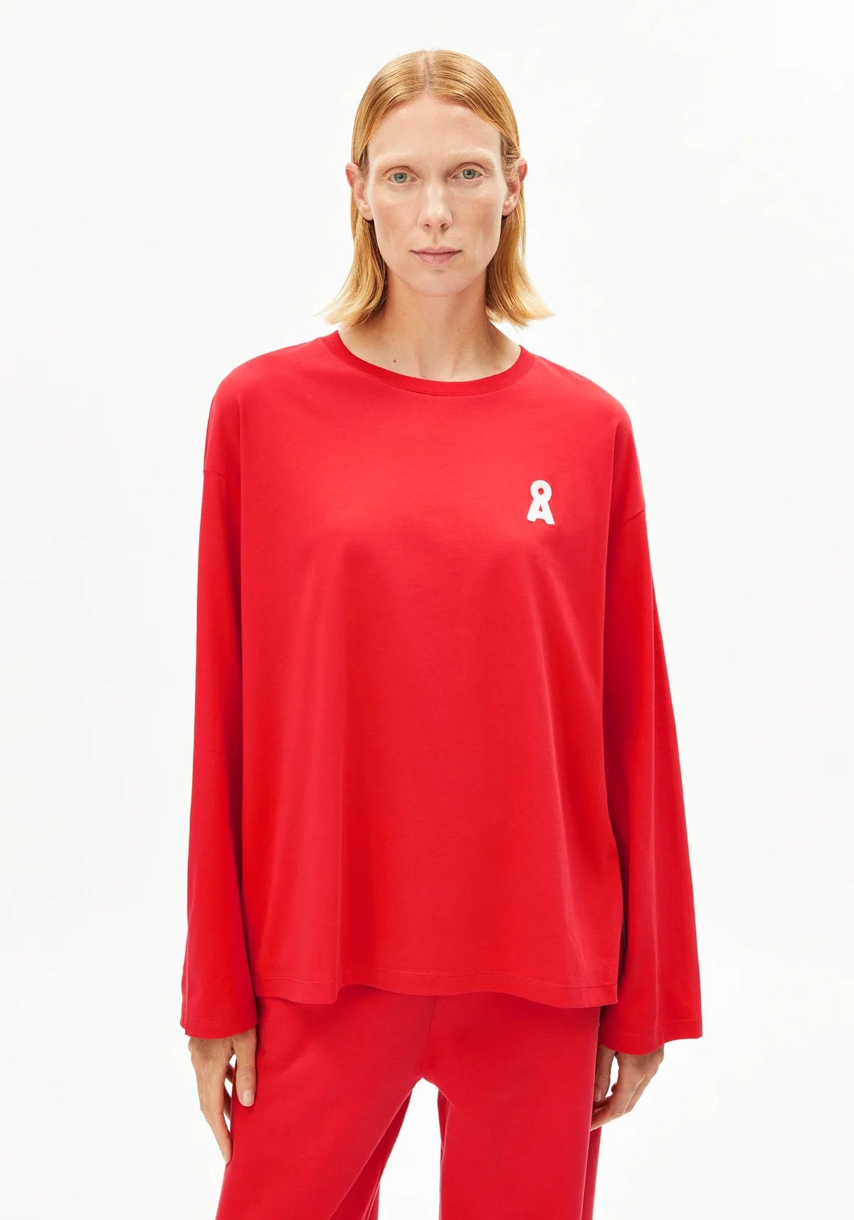 ICONIC Å FIETAA LANGARMSHIRT | MARS RED