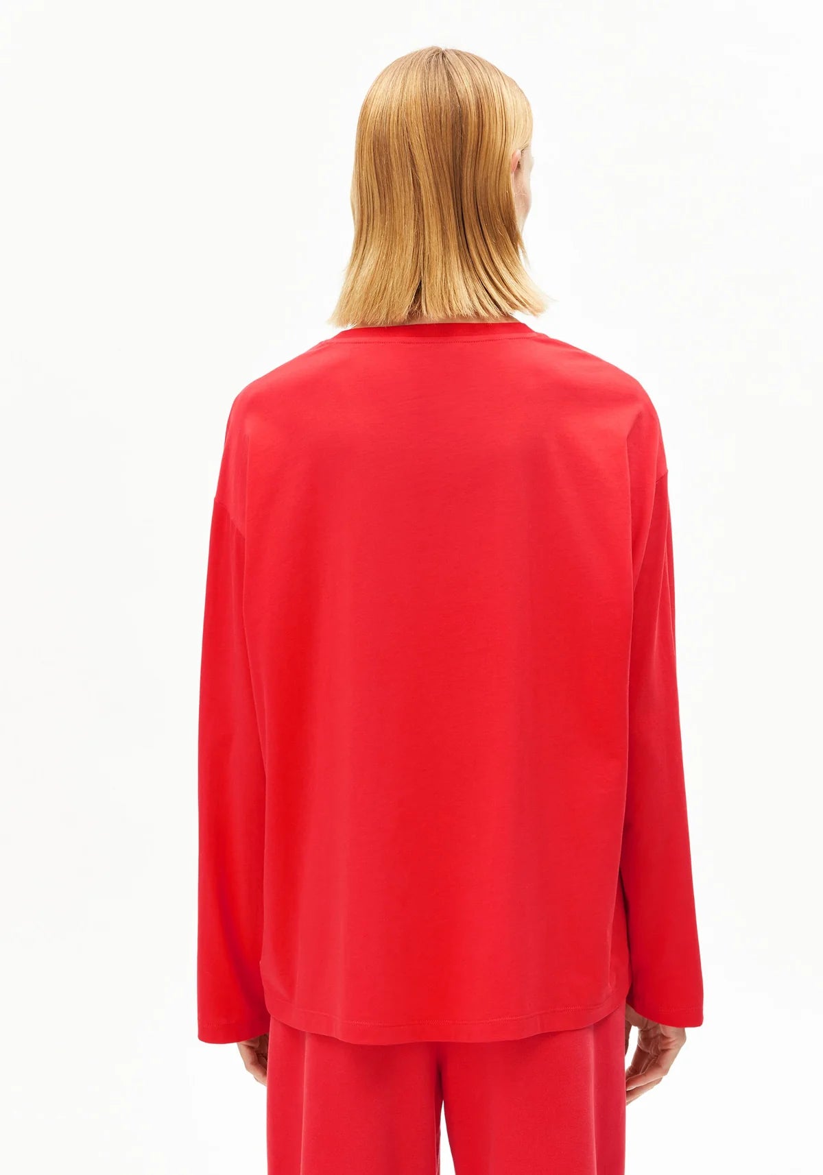 ICONIC Å FIETAA LANGARMSHIRT | MARS RED