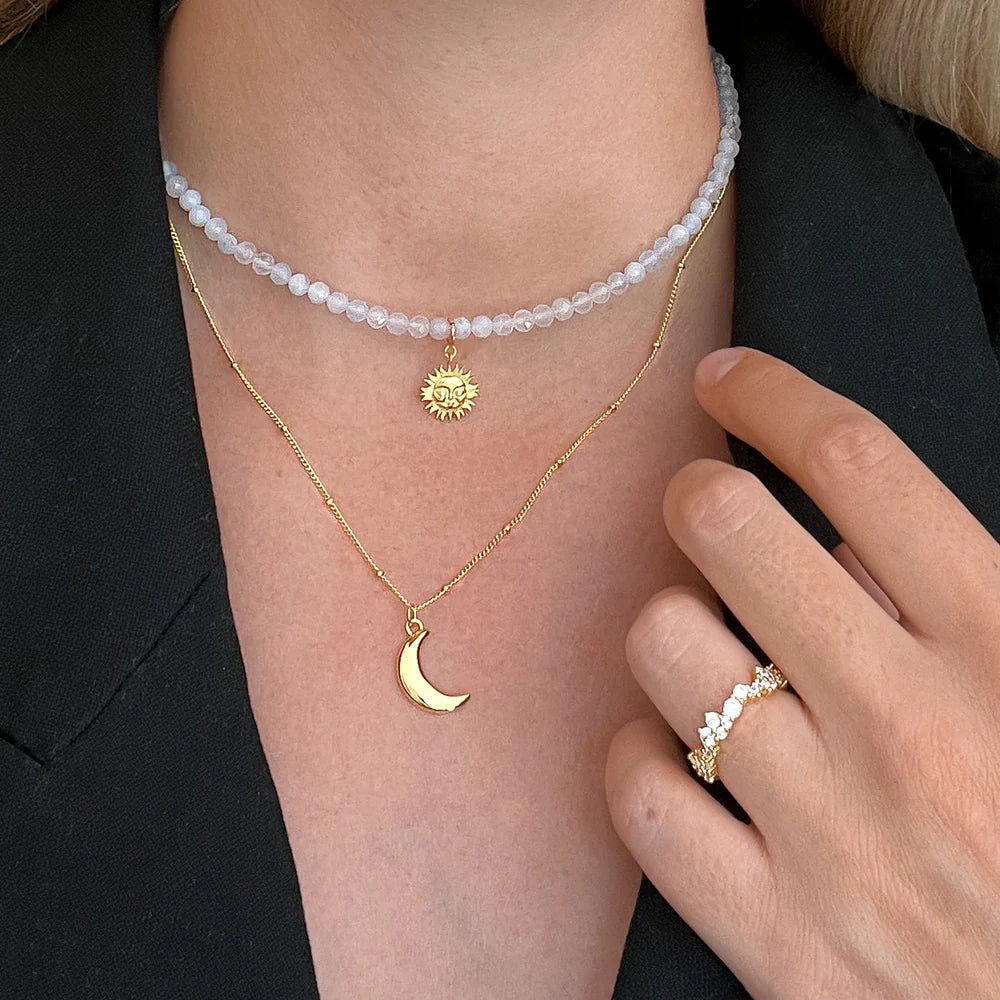 HALSKETTE LUNA | GOLD