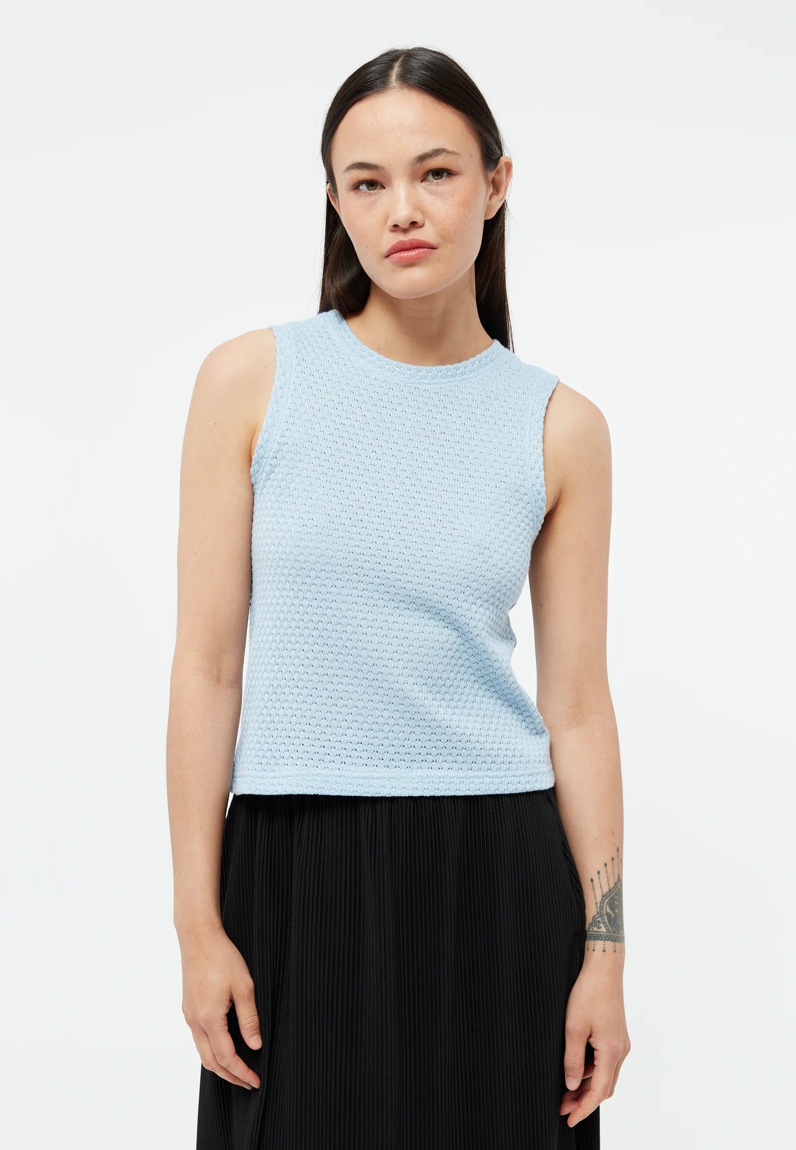 STRICKTOP GBSHIRLEY | ICE WATER BLUE (JACQUARD)