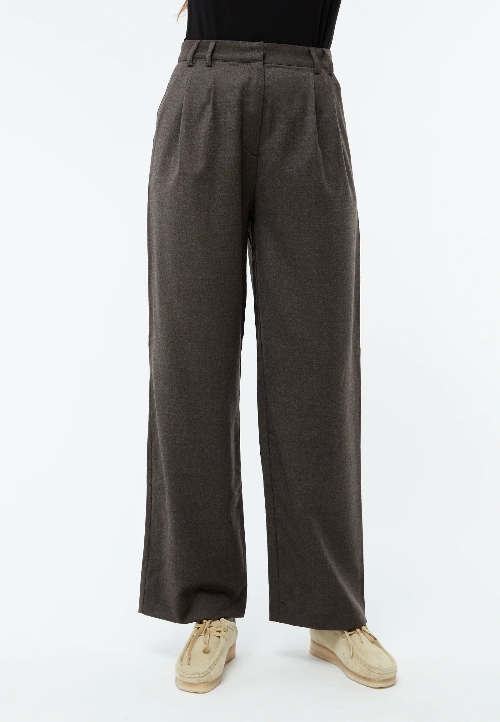 HOSE GBLIZ AUS WOLLE | GREY