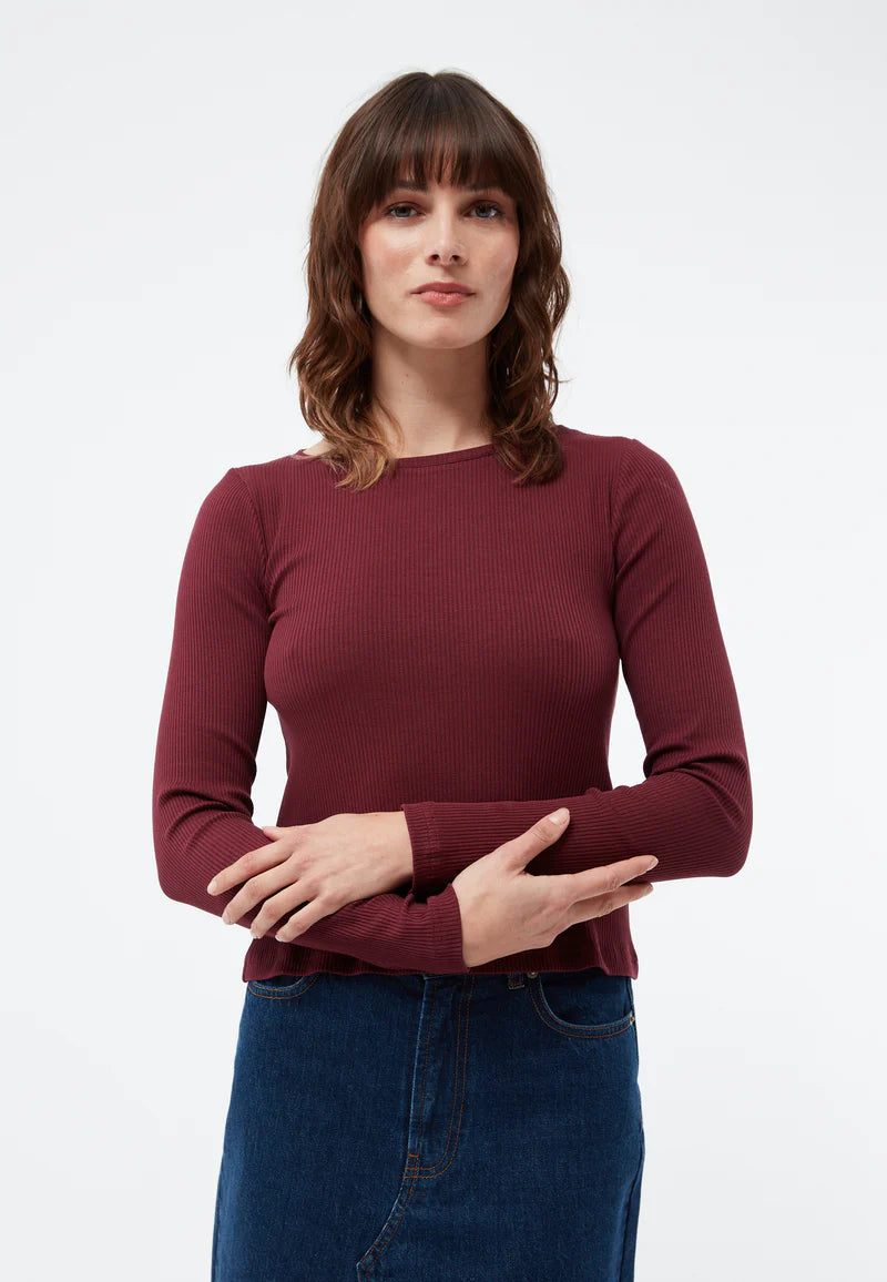 LONGSLEEVE GBROSA | BURGUNDY