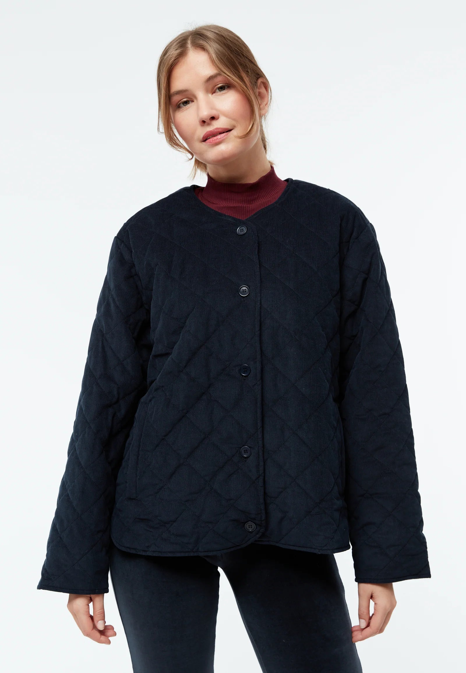 STEPPJACKE GBBETHANY | MIDNIGHT BLUE