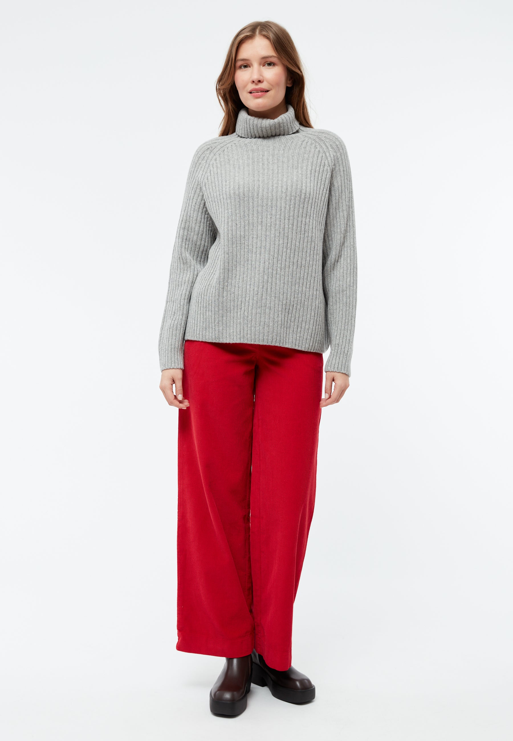 STRICKPULLOVER GBCASSIA | MID GREY