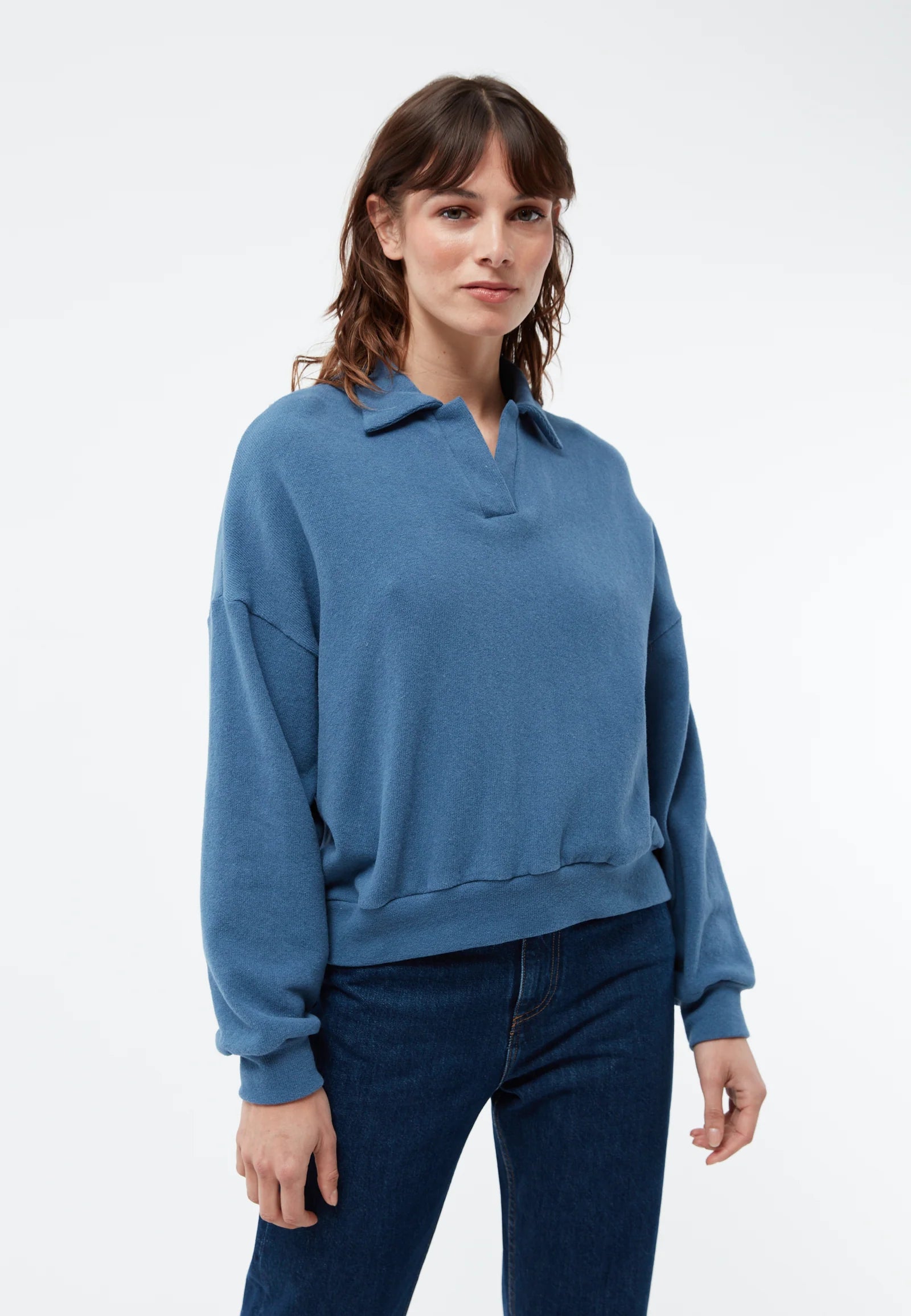 SWEATER GBRESA | DISTANT BLUE