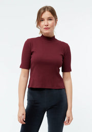 T-SHIRT GBGINETTA | BURGUNDY