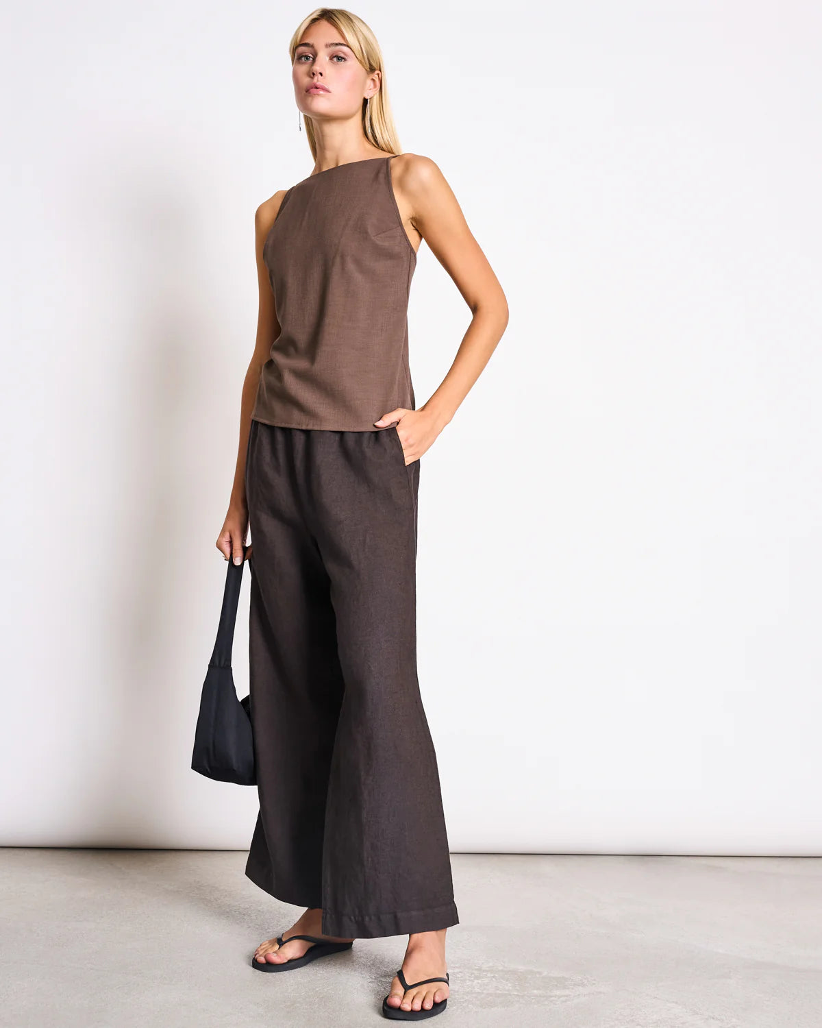 LINEN PANTS BEVEREN | MUD