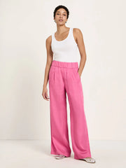 HOSE MIT WEITEM BEIN | BRIGHT ORCHID