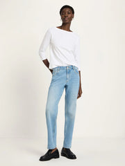 JEANS MIT AUFSCHLAG (GOTS) | LIGHT BLUE DENIM