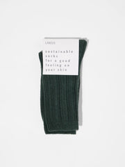 RIPPENSTRICKSOCKEN (GOTS) | FOREST MELANGE
