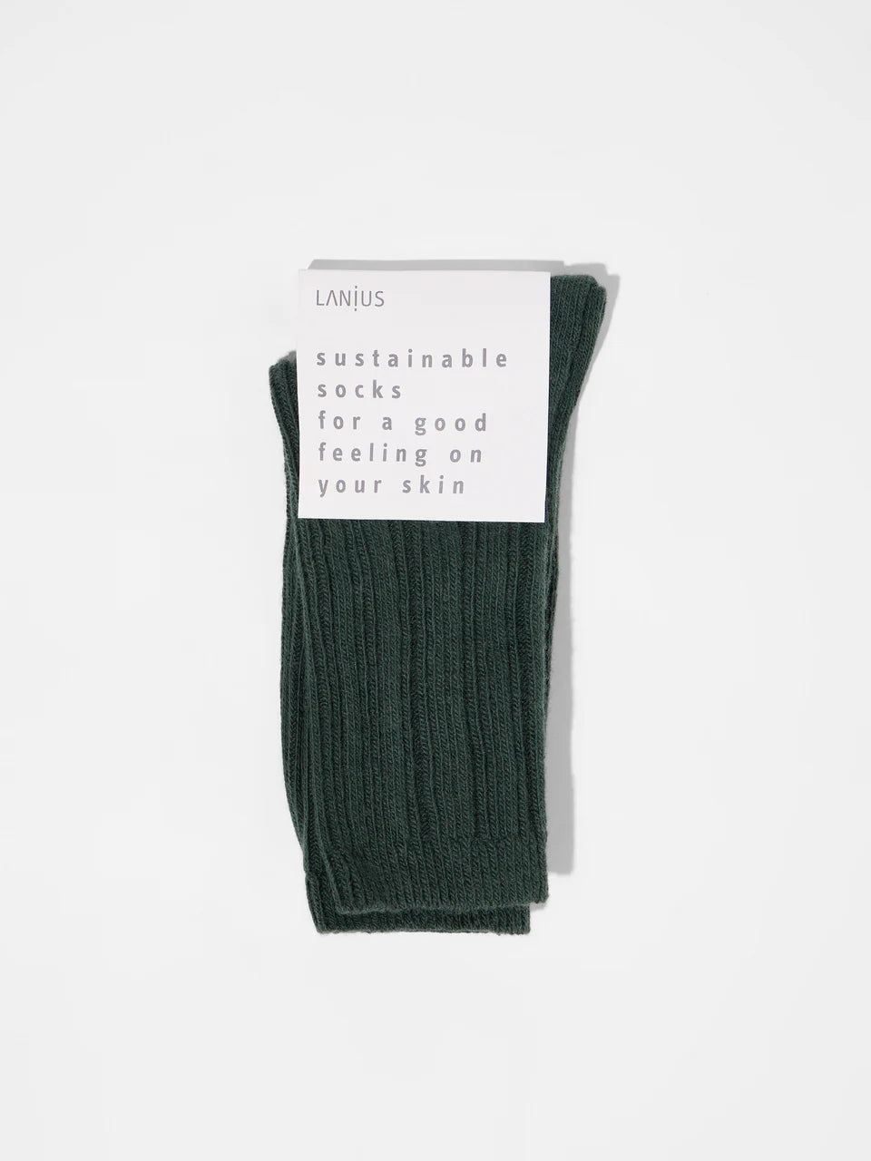 RIPPENSTRICKSOCKEN (GOTS) | FOREST MELANGE