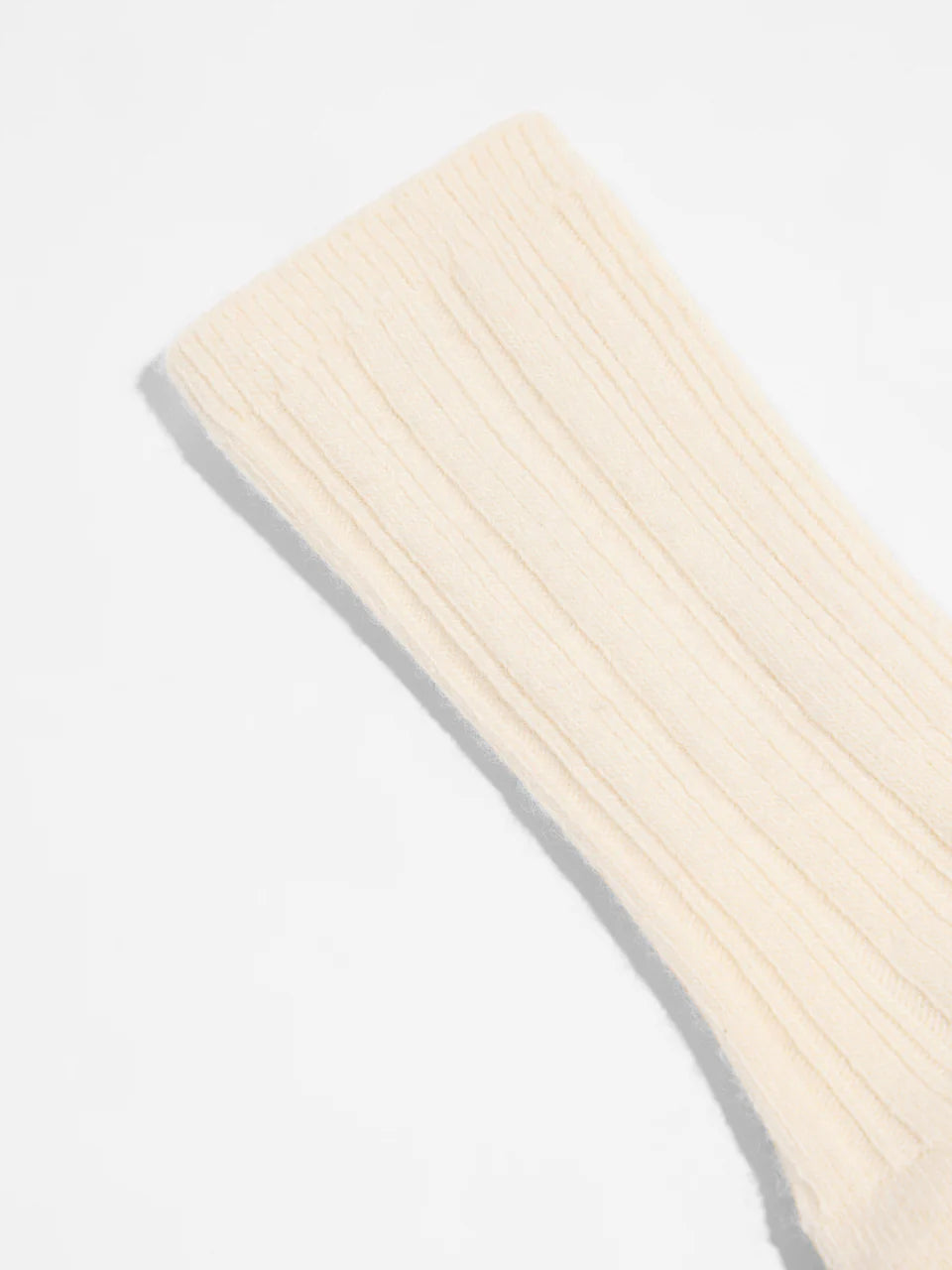 RIPPENSTRICKSOCKEN (GOTS) | OFF WHITE