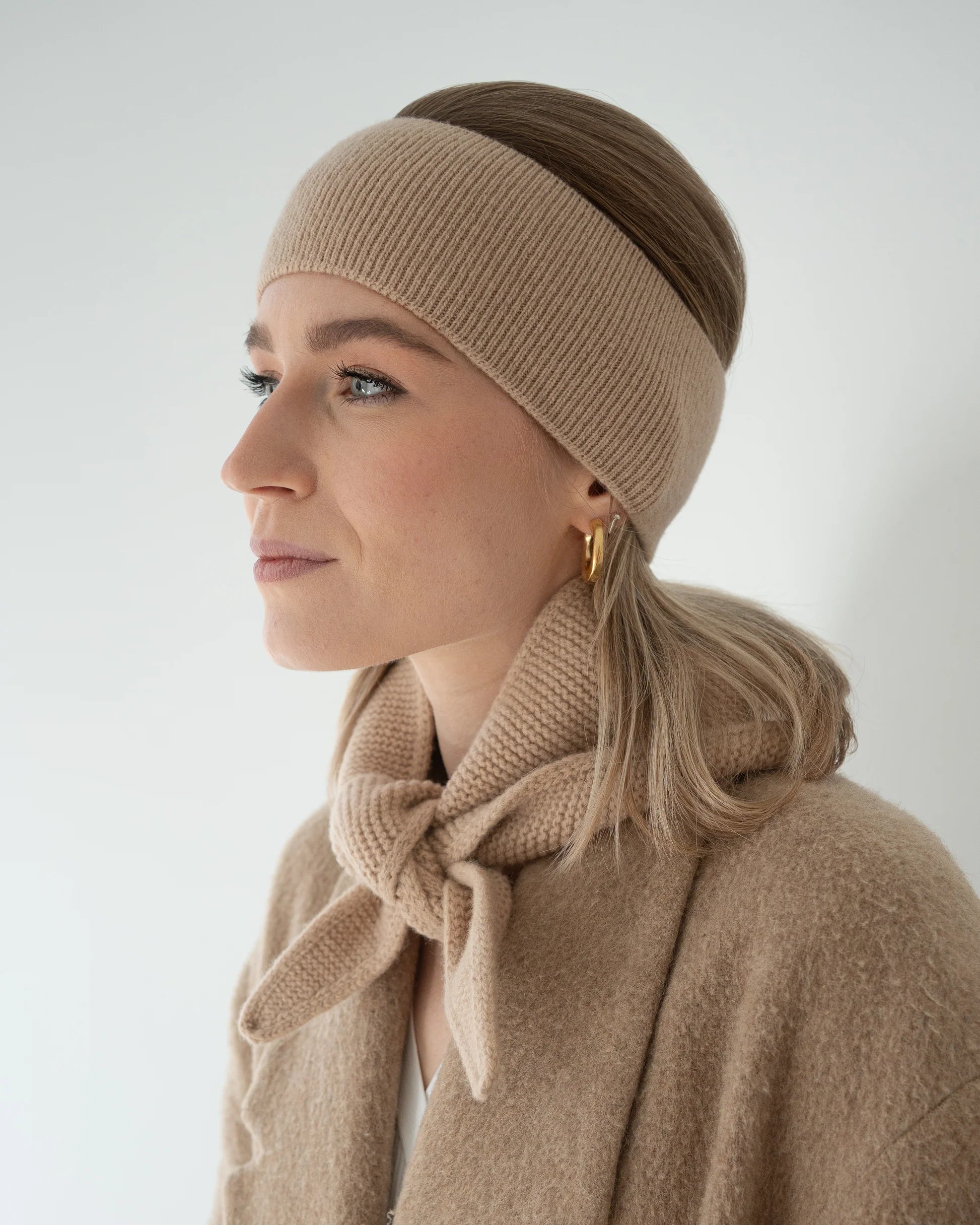 MERINO MINI SCARF | LIGHT SAND