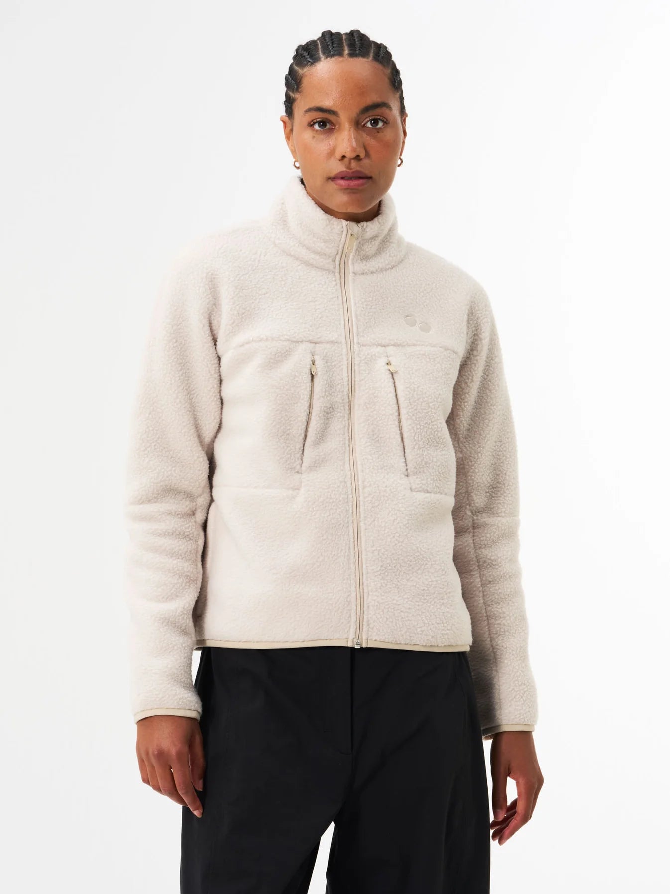 FLEECE JACKET | CLIFF BEIGE (FEMALE)