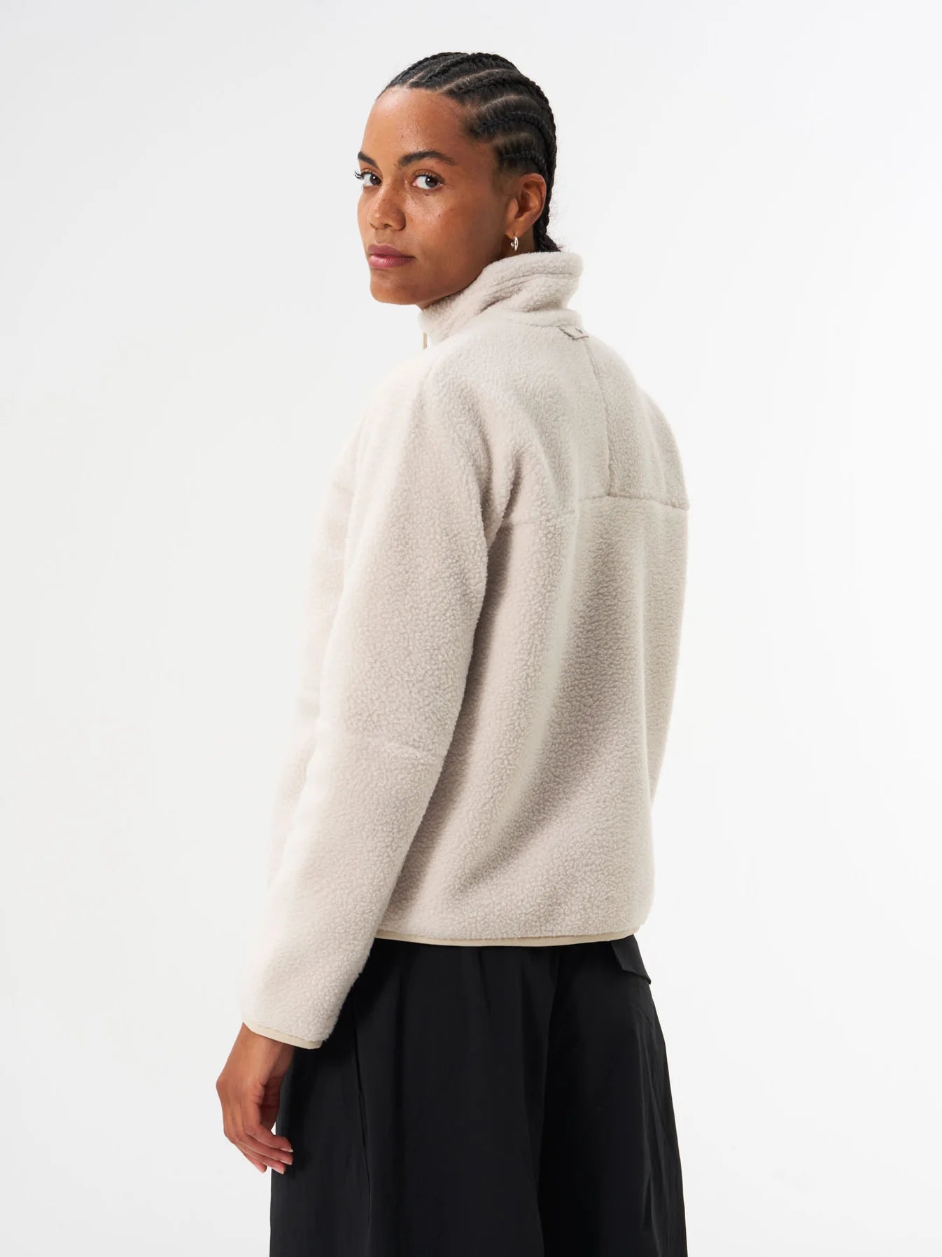 FLEECE JACKET | CLIFF BEIGE (FEMALE)