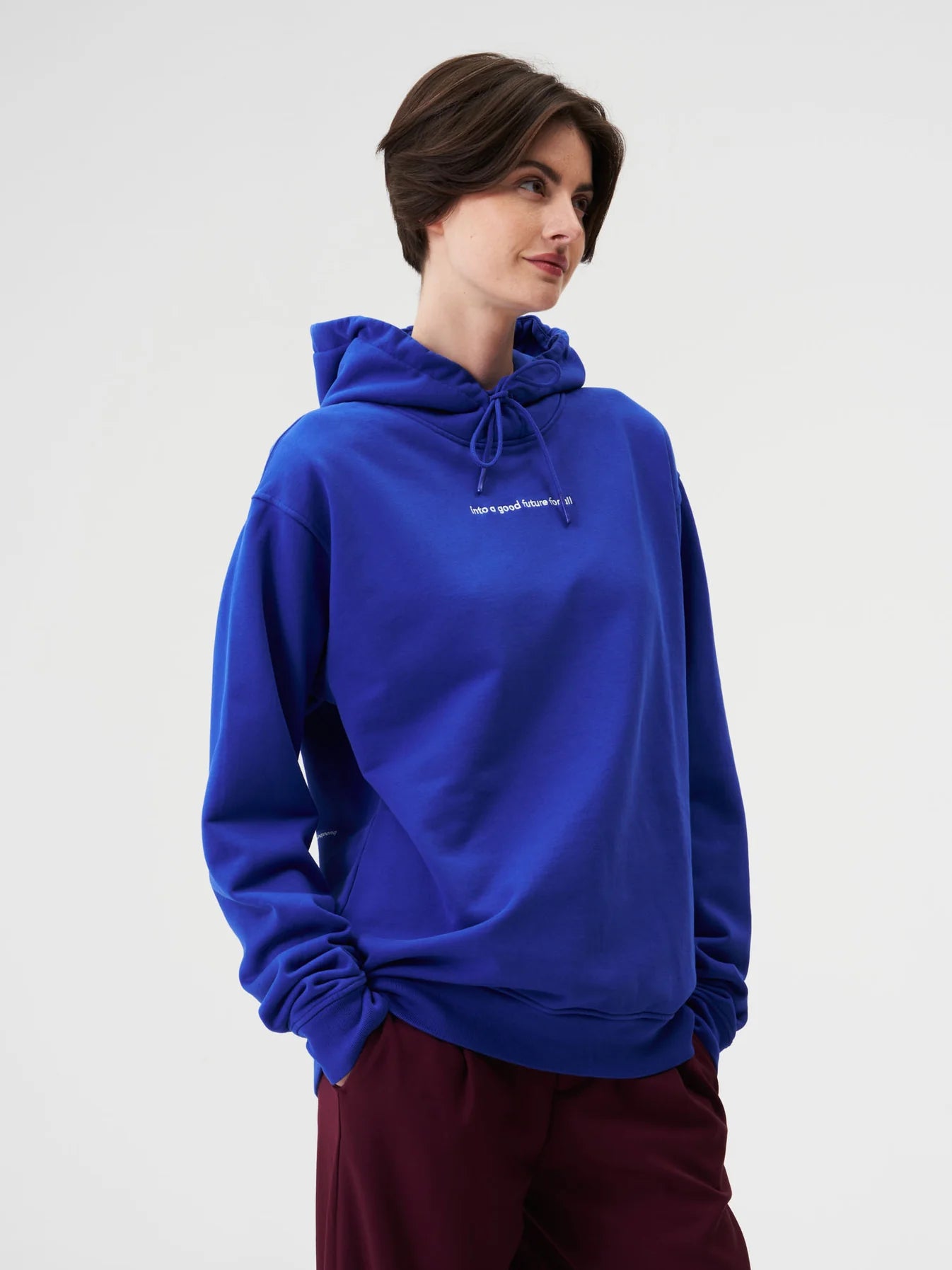 HOODIE COTTON | FUTURE BLUE (UNISEX)