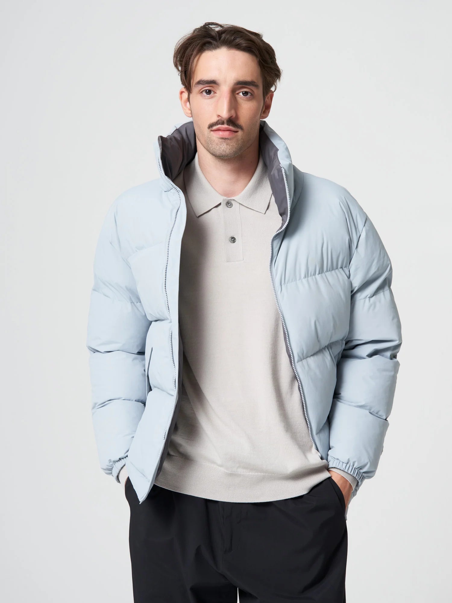 PUFFER JACKET | ICED GREY (UNISEX)
