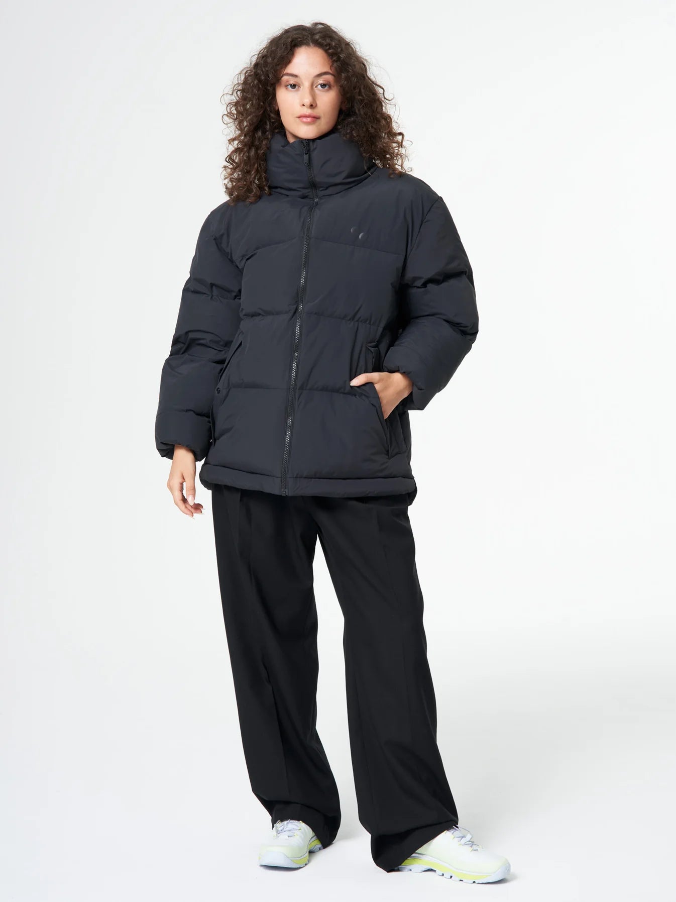 PUFFER JACKET | PEAT BLACK (UNISEX)