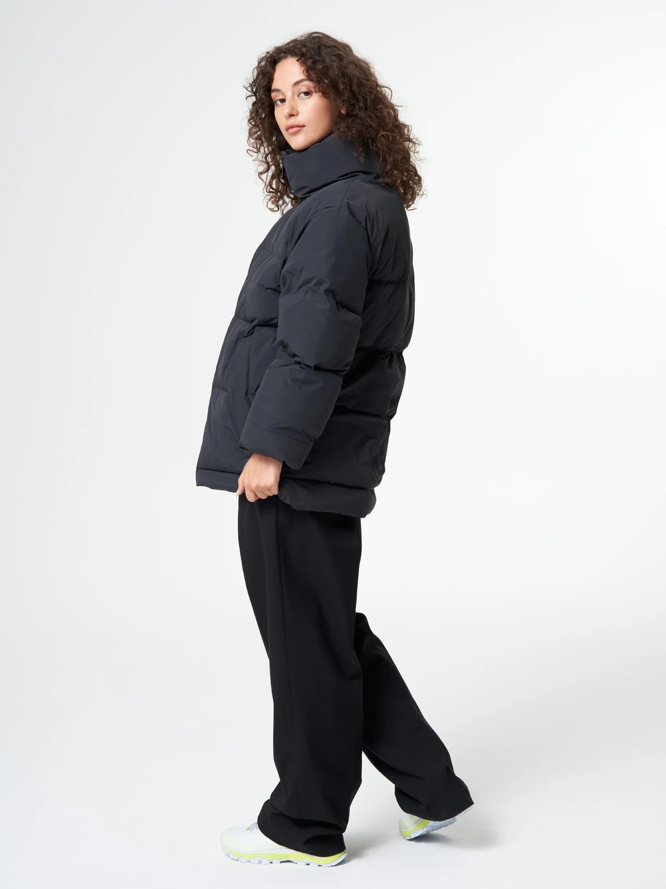 PUFFER JACKET | PEAT BLACK (UNISEX)