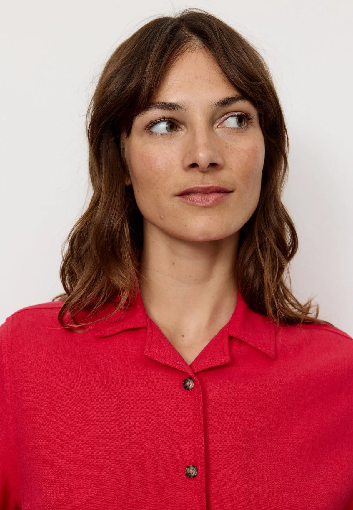 BLUSE CAMELLIA | LAVA RED