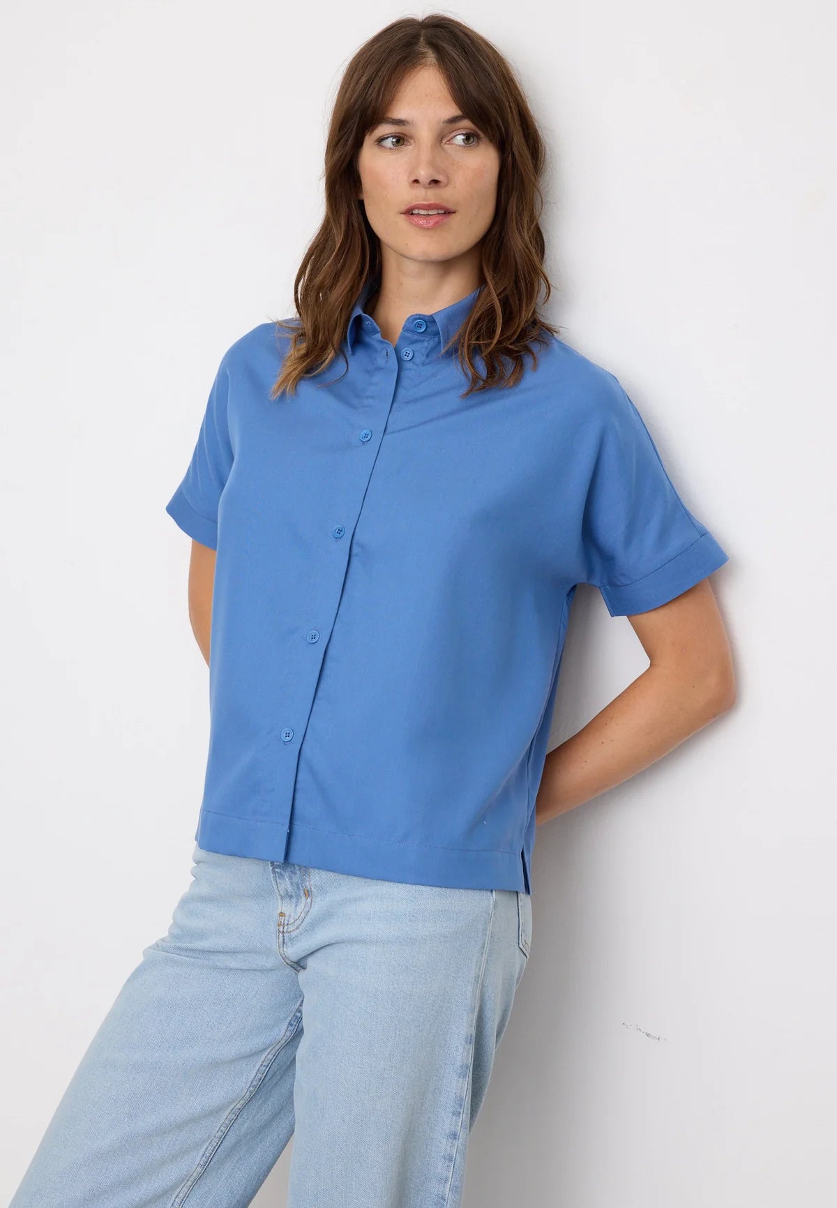 BLUSE LOTUS | ELECTRIC BLUE