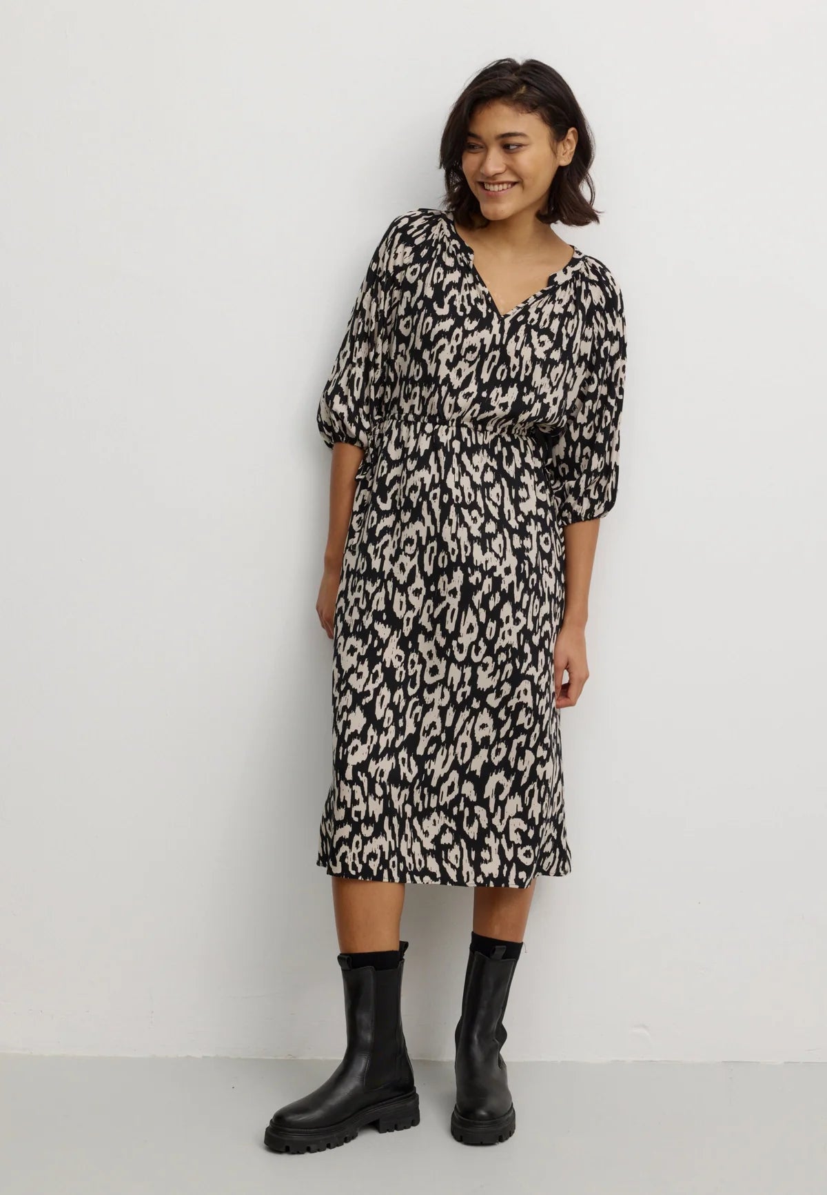 KLEID NEMESIA BLOT | BLACK
