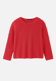 PULLOVER VIOLA | MARS RED