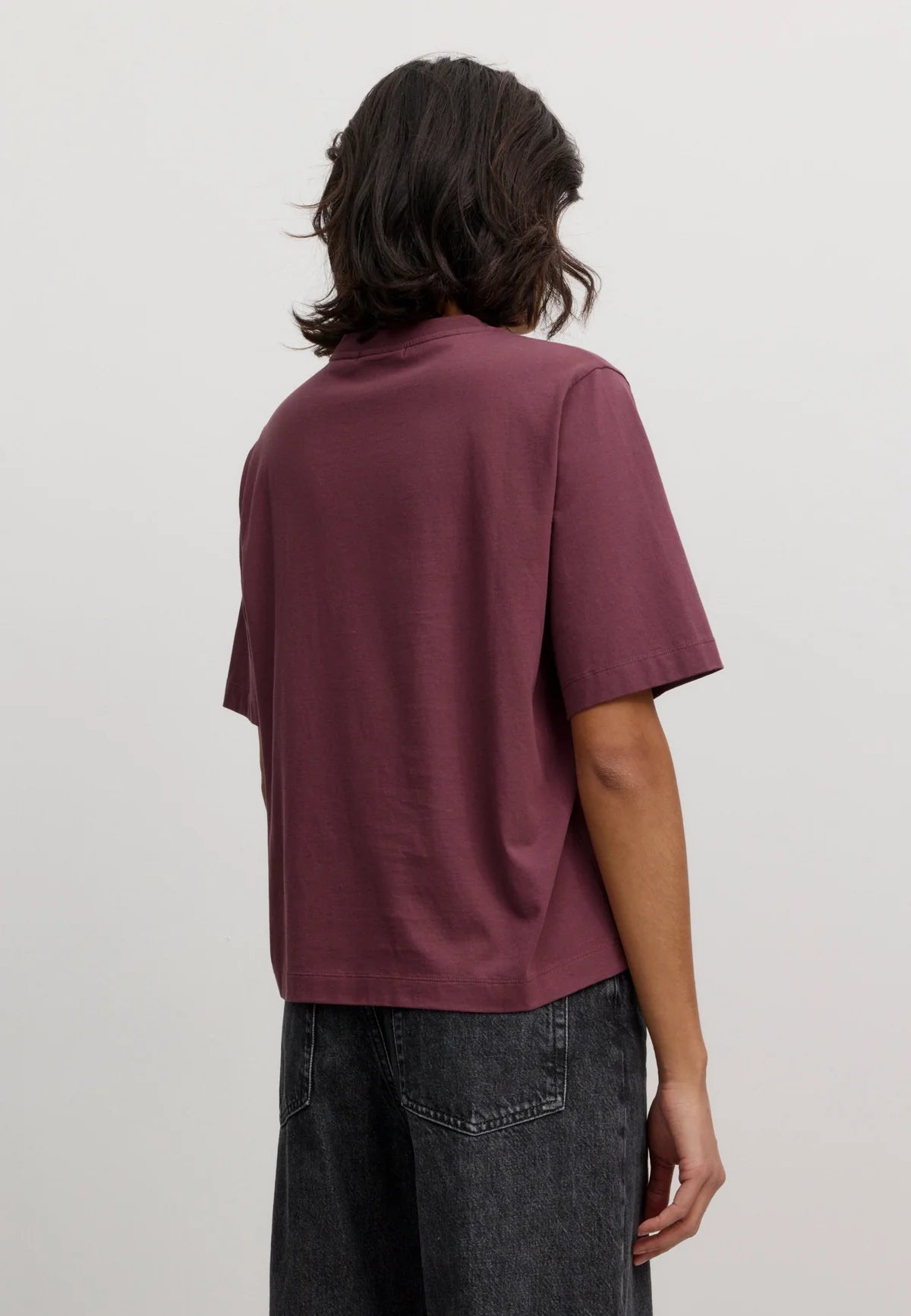 T-SHIRT AZOLLA | DARK PLUM