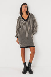 AIZA-GOTS DRESS | BLACK