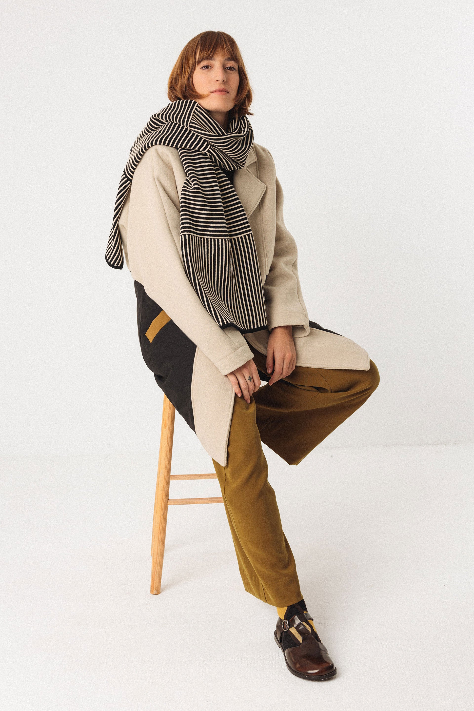 ARBEA-GOTS SCARF | BLACK