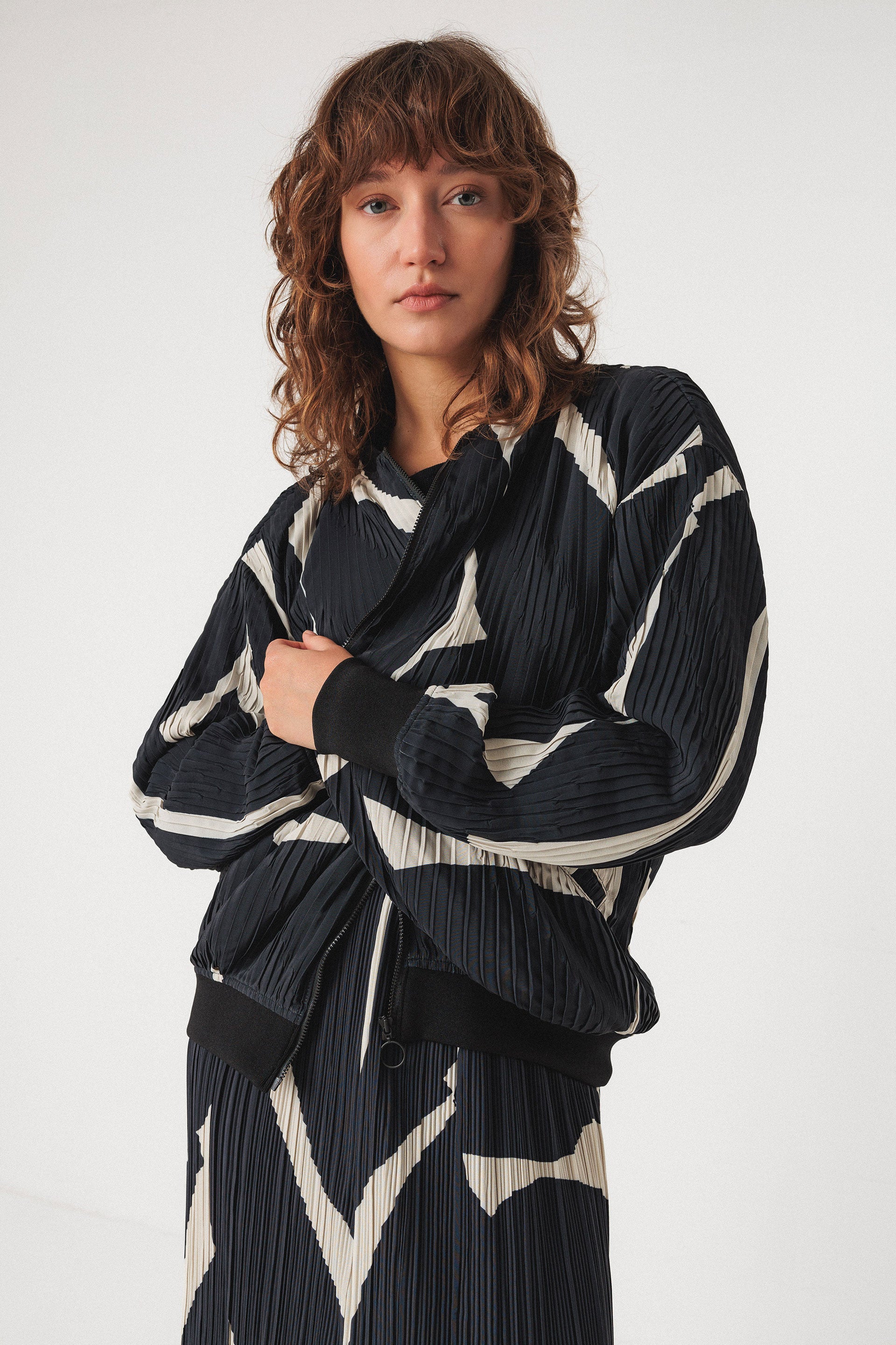 JULENE JACKET | HALF AND HALF