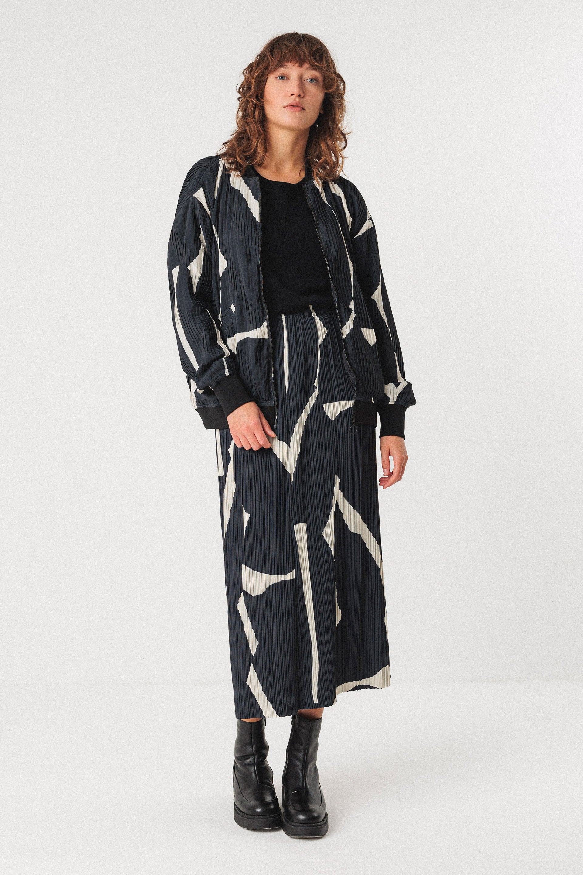 JULENE JACKET | HALF AND HALF