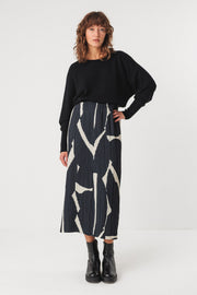 LAURANE SKIRT | HALF AND HALF