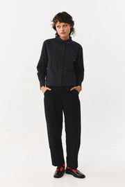 CANNES PANTS | SATIN BLACK