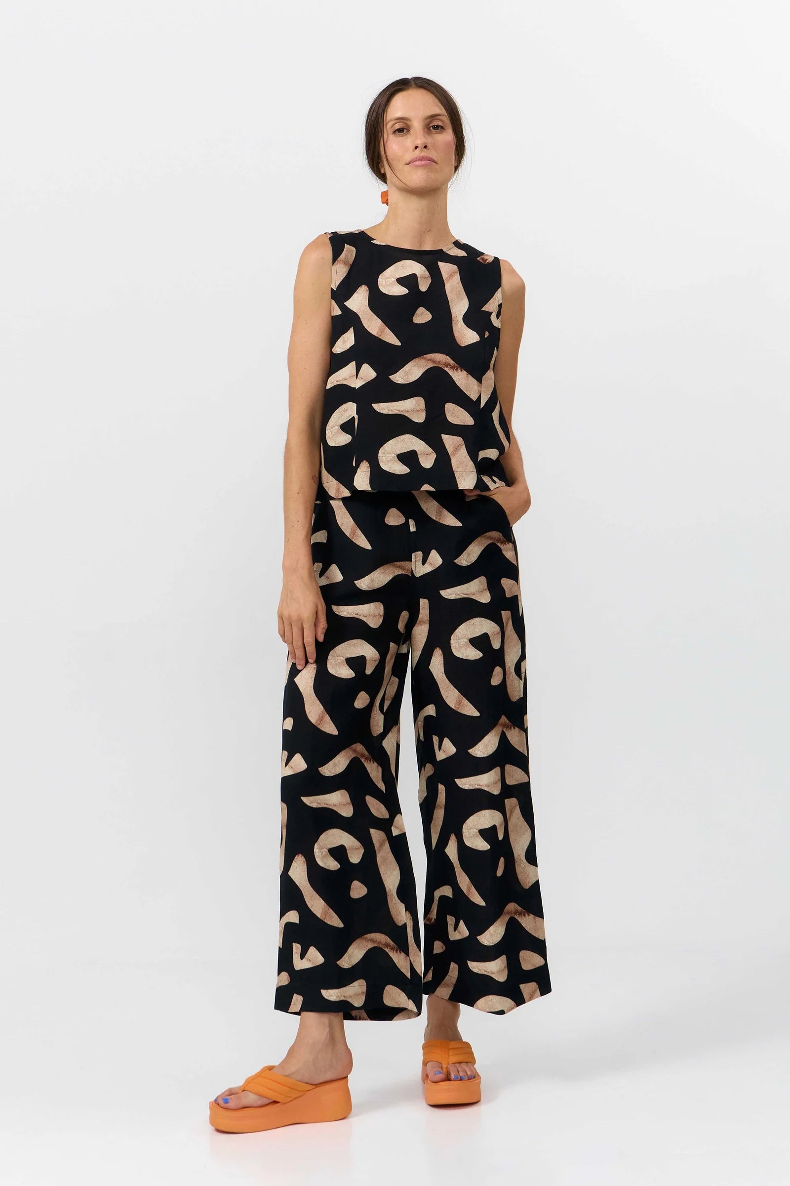 FUJI TOP PRINT STONES | BLACK