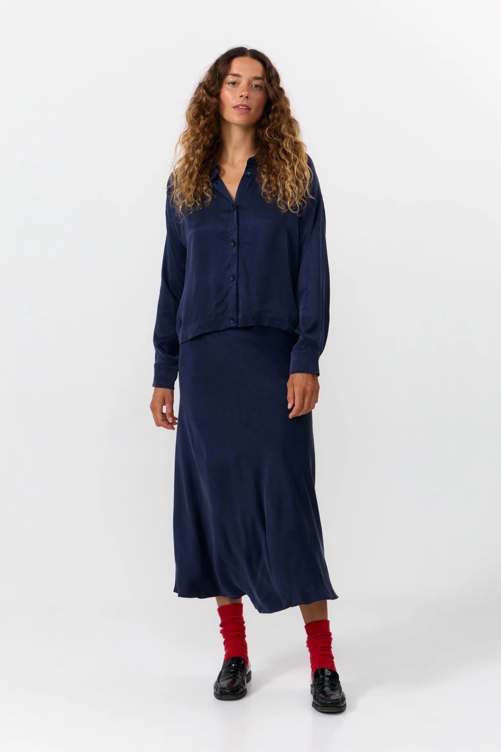 NOEZ SHIRT | DARK BLUE