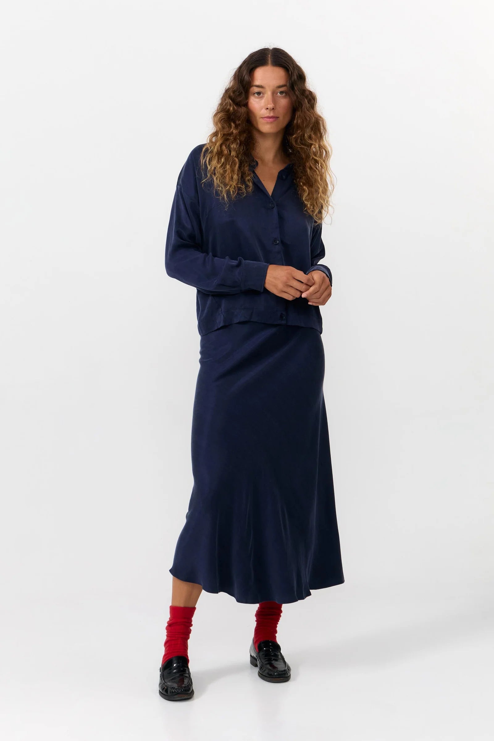 NOEZ SHIRT | DARK BLUE