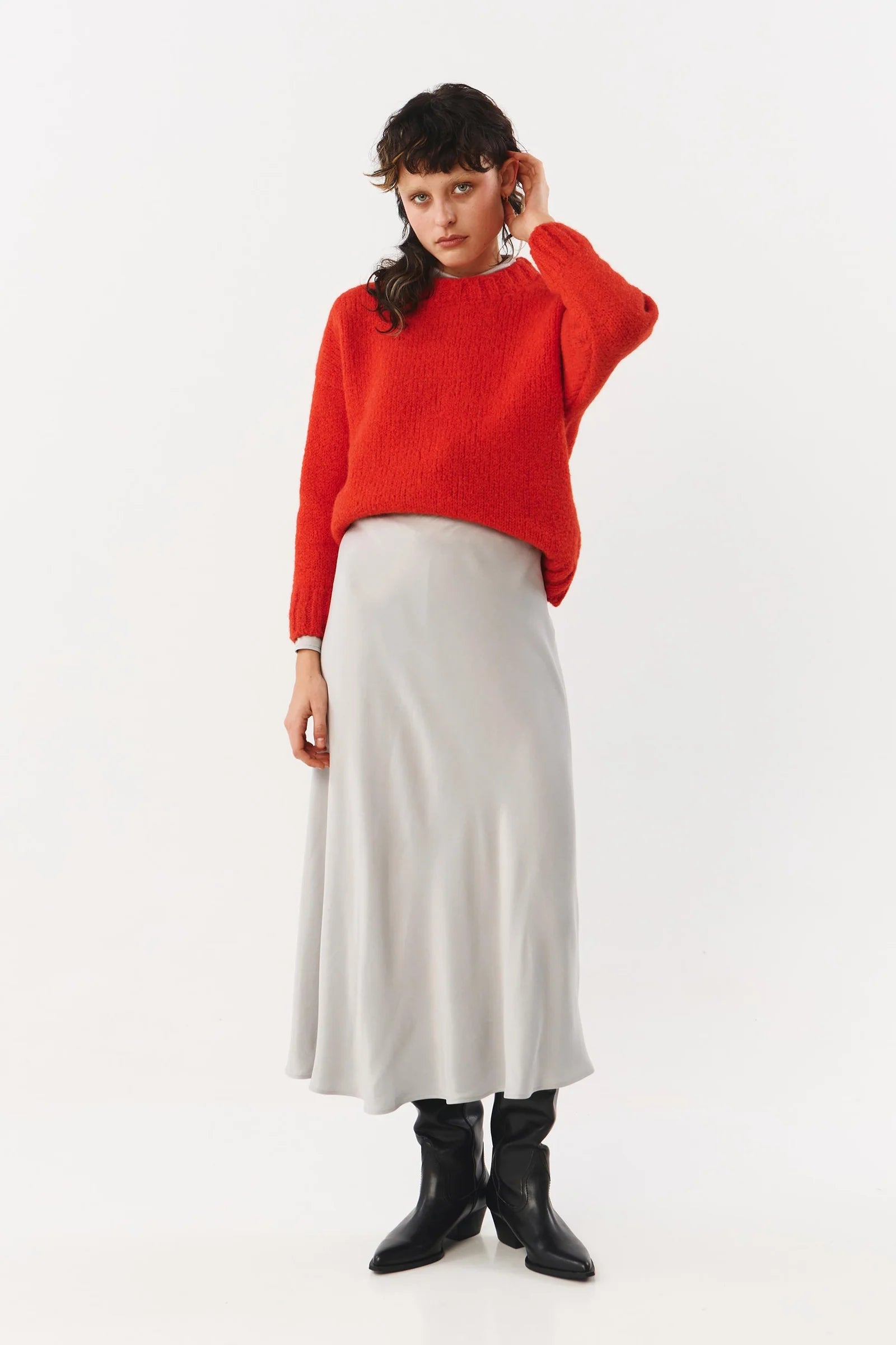 PIA SKIRT | GREY